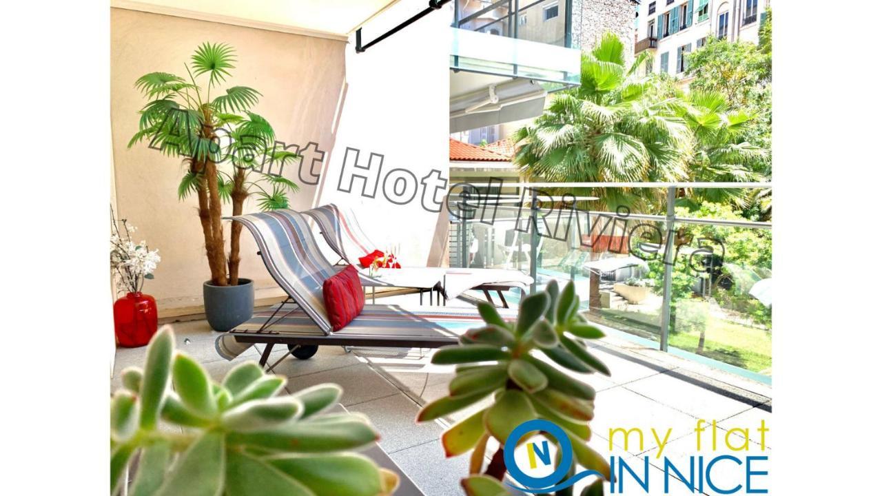 Aparthotel Riviera - Coeur Nice - Grand Superieur Studio Ac - Incroyable Terrasse - Garden View - Terrasse Jardin Pastorelli 1 المظهر الخارجي الصورة